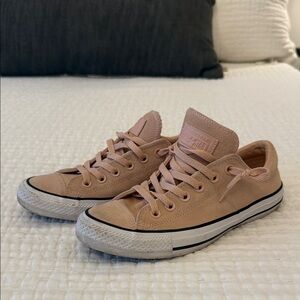 Converse Blush Canvas Sneakers